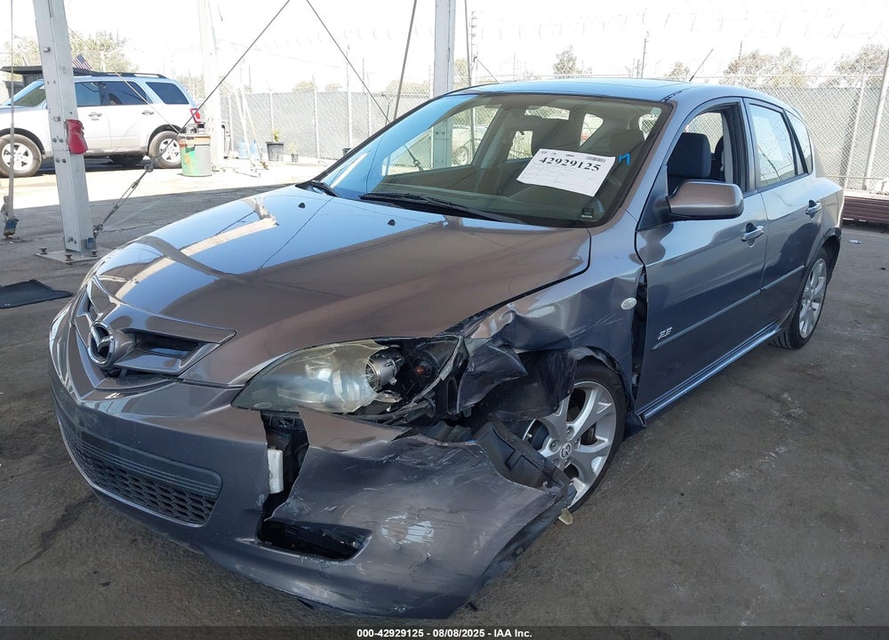 2007 MAZDA 3 S TOURING VIN: JM1BK344671633348