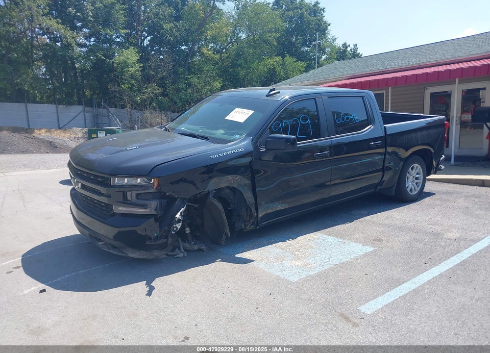 2021 CHEVROLET SILVERADO 1500 VIN: 1GCUYEEL6MZ442177