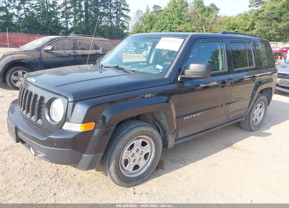 2016 JEEP PATRIOT VIN: 1C4NJPBA1GD687753