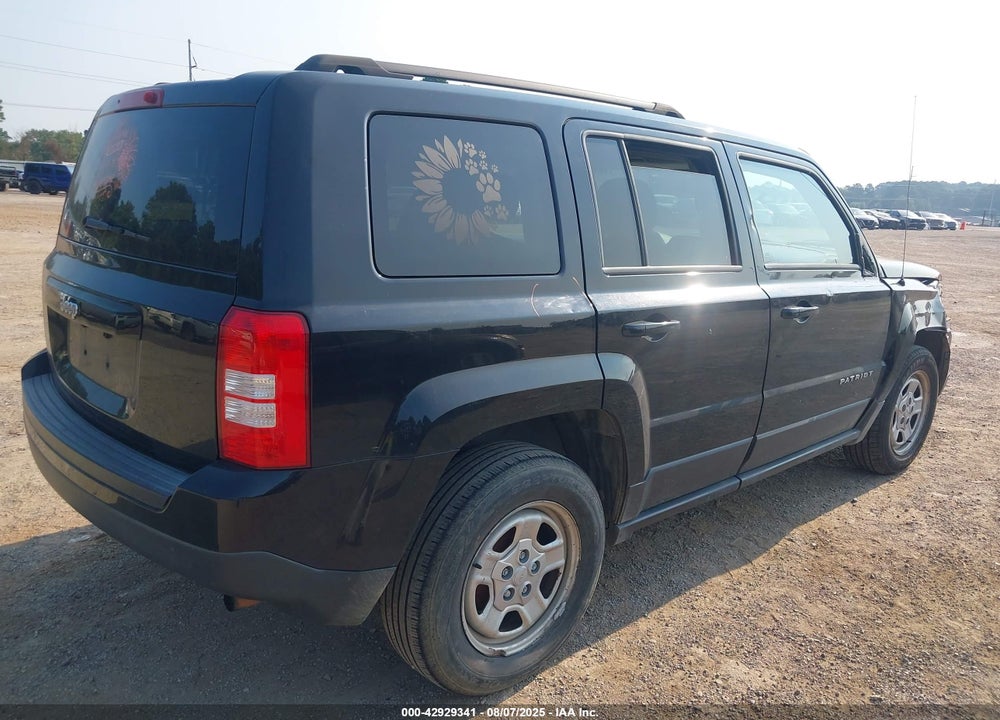 2016 JEEP PATRIOT VIN: 1C4NJPBA1GD687753