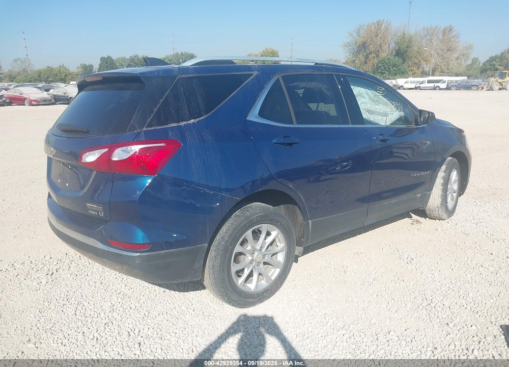2020 CHEVROLET EQUINOX AWD LT 1.5L TURBO VIN: 2GNAXUEV0L6144405