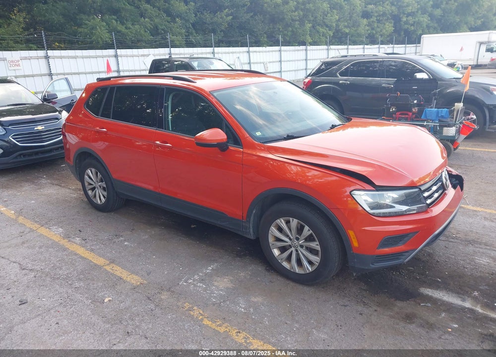 2018 VOLKSWAGEN TIGUAN 2.0T S VIN: 3VV0B7AX8JM074622