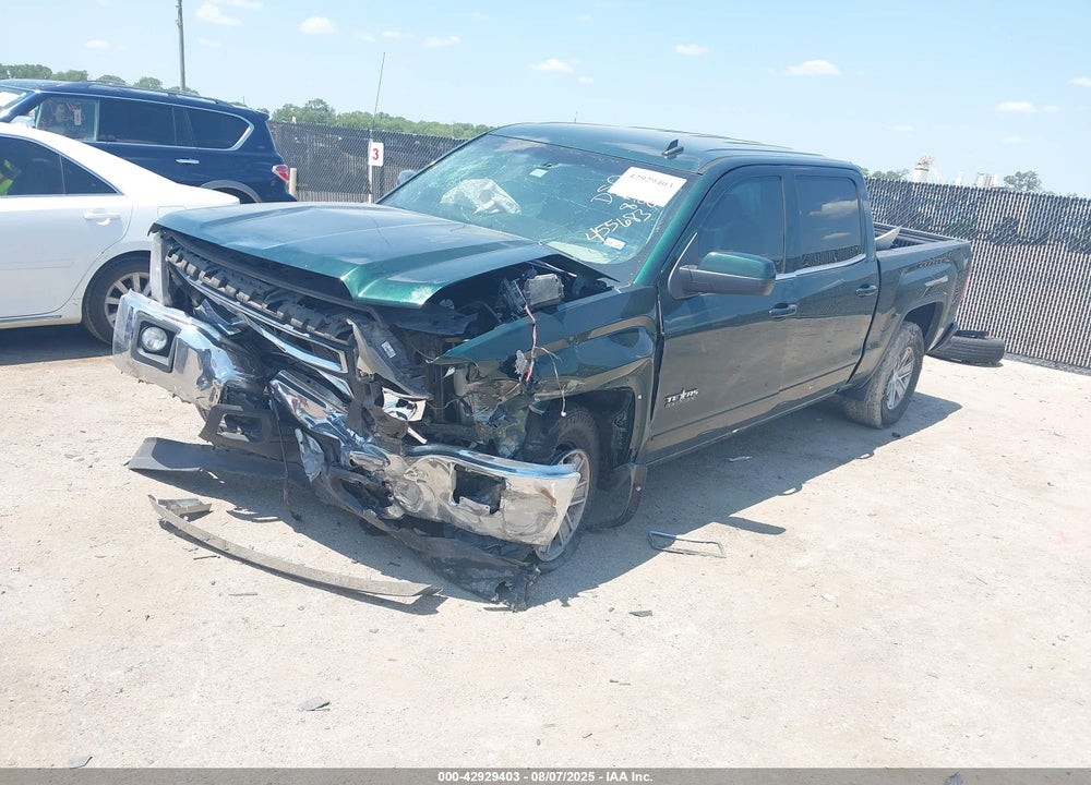 2014 GMC SIERRA 1500 VIN: 3GTP1UEC2EG455683