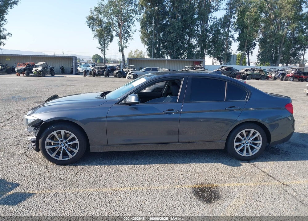 2016 BMW 3 SERIES VIN: WBA8A9C50GK617681
