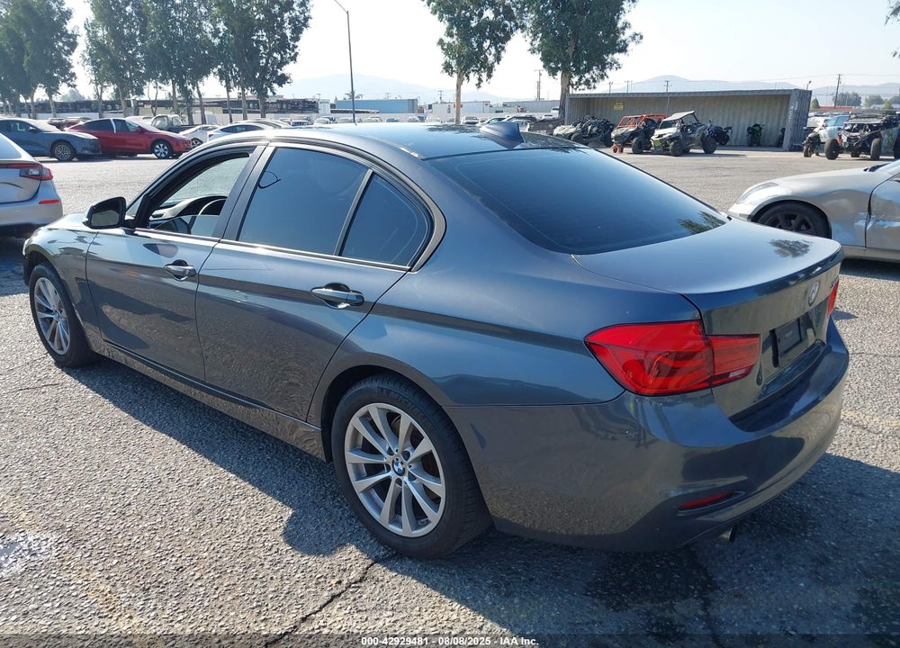 2016 BMW 3 SERIES VIN: WBA8A9C50GK617681