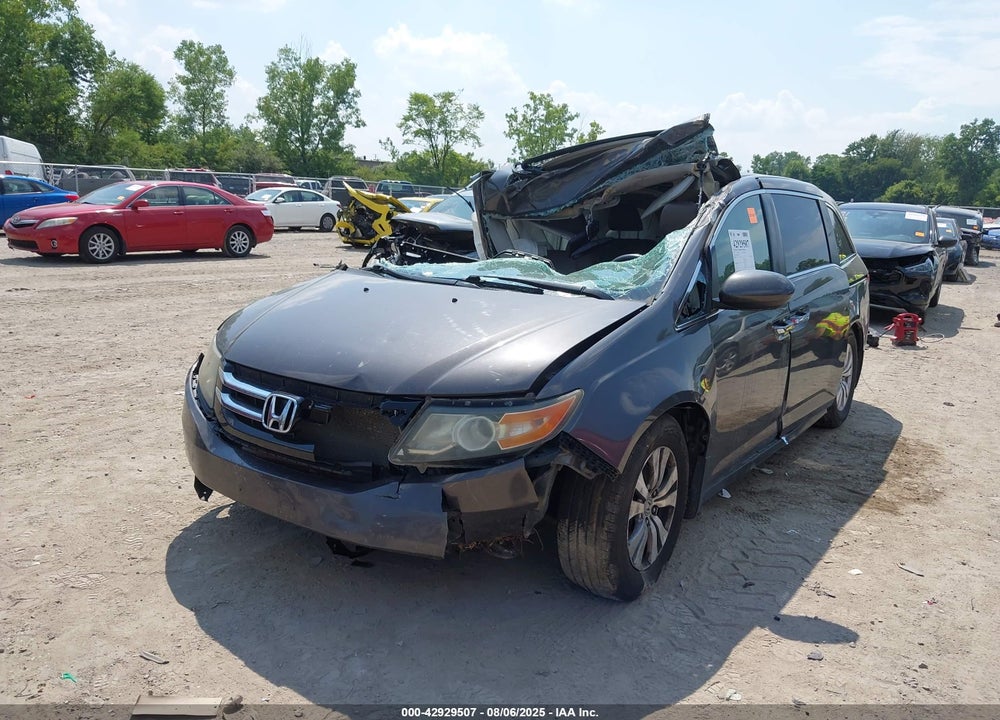 2015 HONDA ODYSSEY EX-L VIN: 5FNRL5H69FB124850