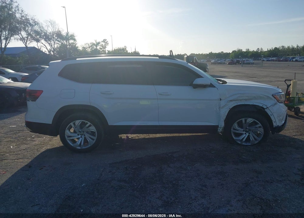 2021 VOLKSWAGEN ATLAS VIN: 1V2JR2CA4MC609542