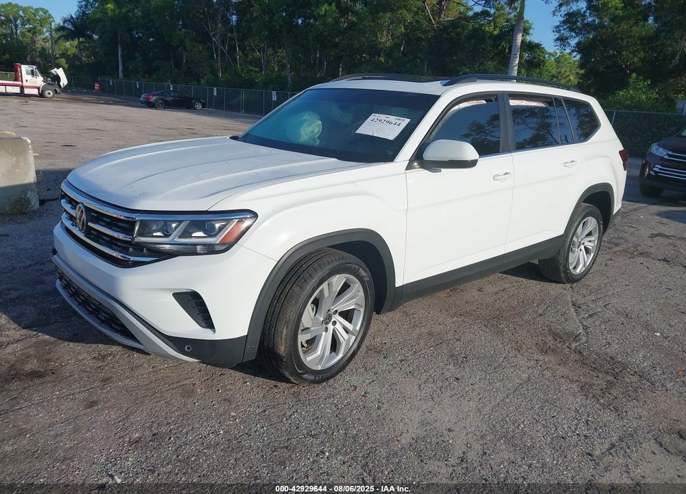 2021 VOLKSWAGEN ATLAS VIN: 1V2JR2CA4MC609542