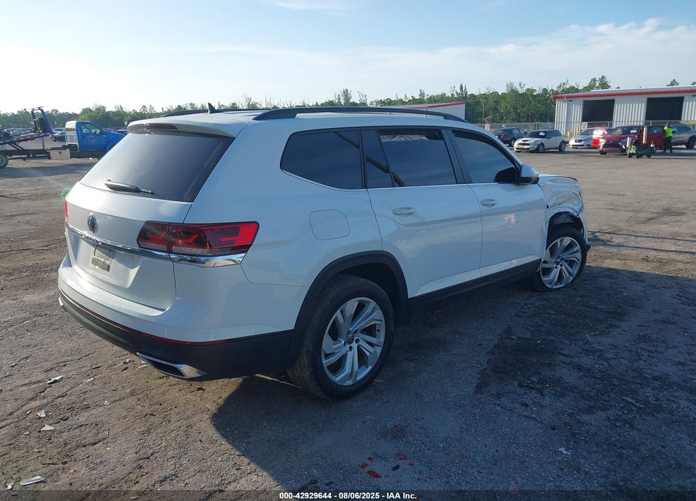 2021 VOLKSWAGEN ATLAS VIN: 1V2JR2CA4MC609542