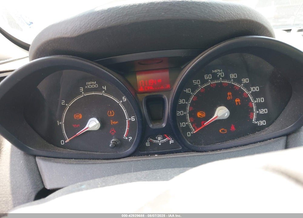 2013 FORD FIESTA VIN: 3FADP4AJ5DM111146