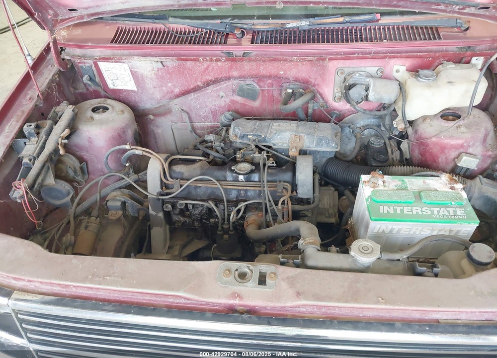 1985 PLYMOUTH VOYAGER SE VIN: 2P4FH41C2FR348380