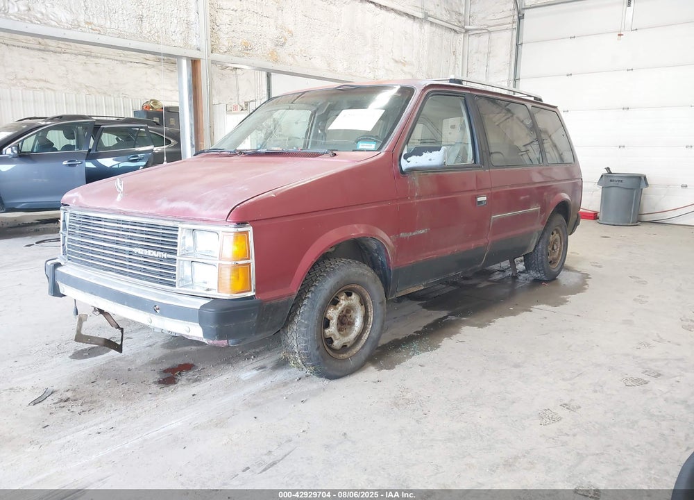 1985 PLYMOUTH VOYAGER SE VIN: 2P4FH41C2FR348380