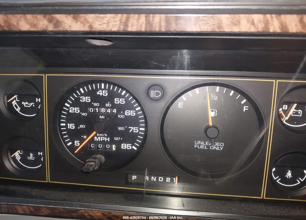 1985 PLYMOUTH VOYAGER SE VIN: 2P4FH41C2FR348380