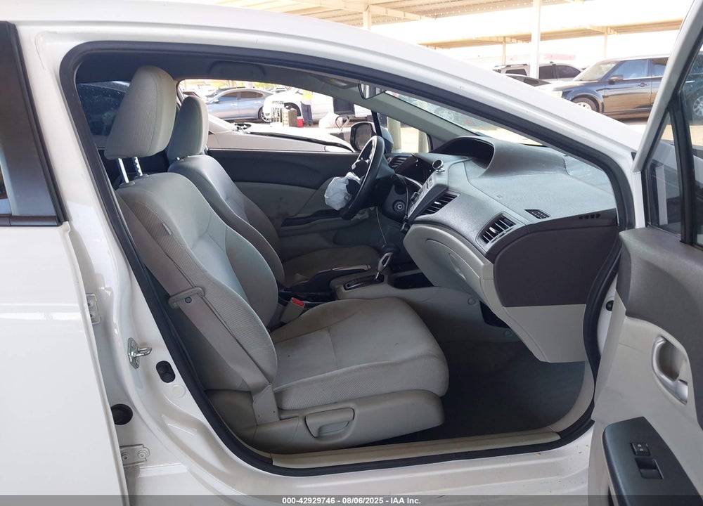 2012 HONDA CIVIC LX VIN: 19XFB2F52CE316353