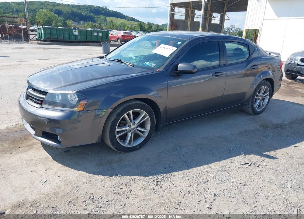 2014 DODGE AVENGER VIN: 1C3CDZCB9EN237863