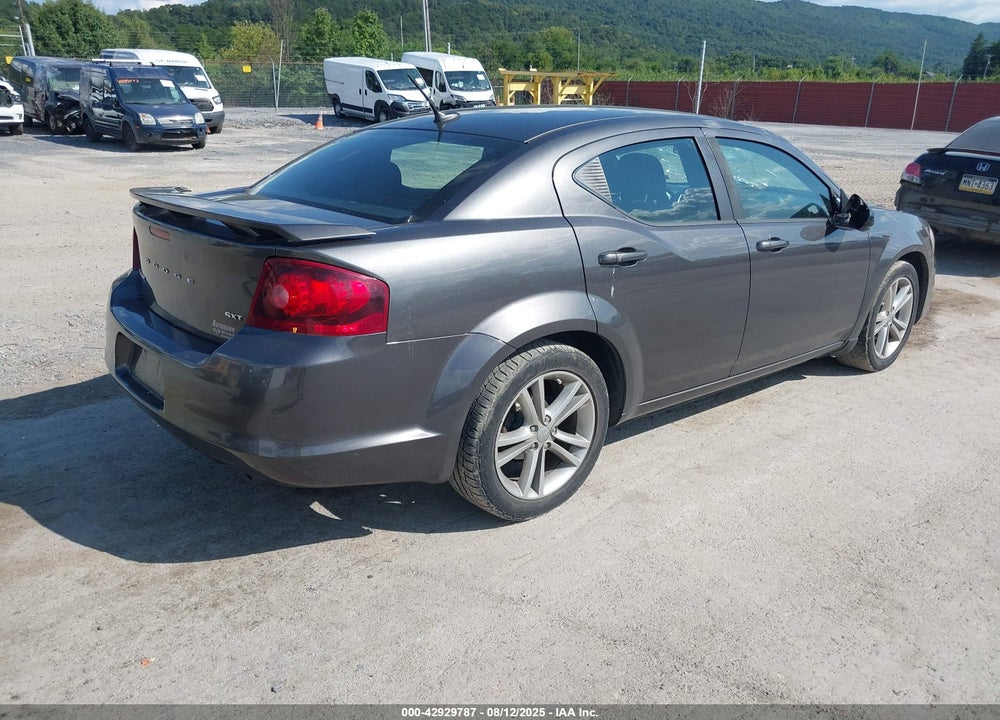2014 DODGE AVENGER VIN: 1C3CDZCB9EN237863
