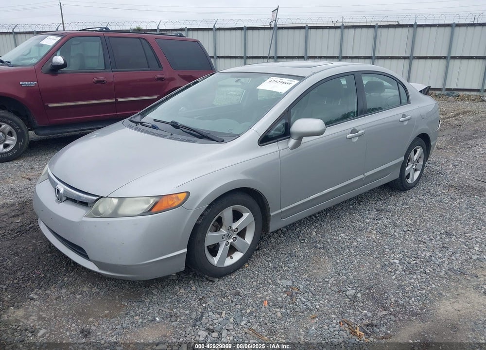 2008 HONDA CIVIC EX-L VIN: 2HGFA16908H342222