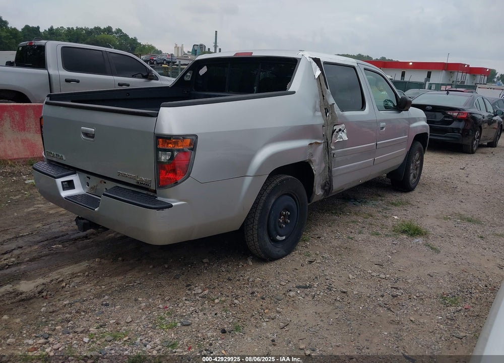2007 HONDA RIDGELINE VIN: 2HJYK16367H530477