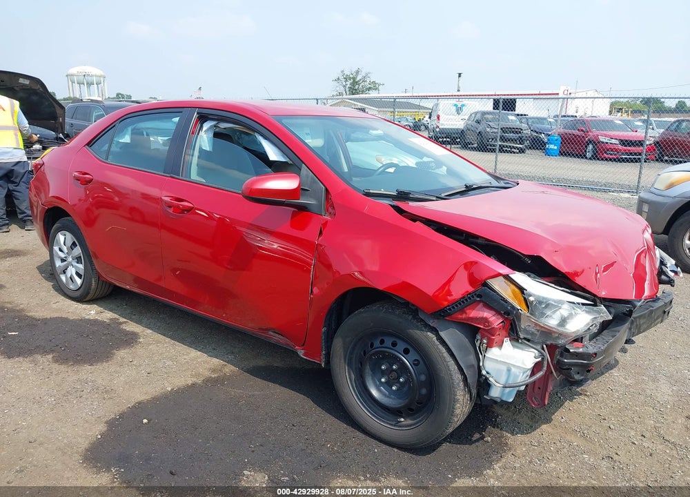 2016 TOYOTA COROLLA LE VIN: 2T1BURHE4GC693480