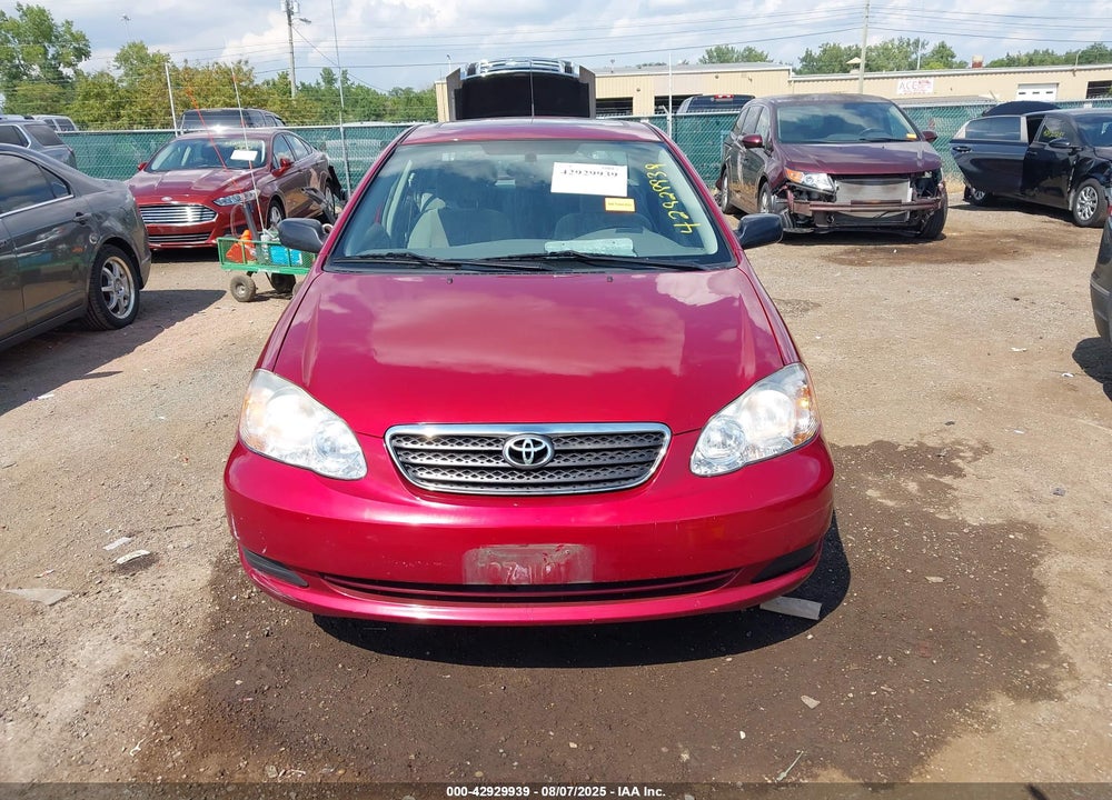 2008 TOYOTA COROLLA LE VIN: 2T1BR32EX8C894325