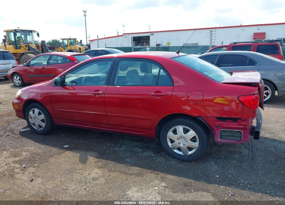 2008 TOYOTA COROLLA LE VIN: 2T1BR32EX8C894325