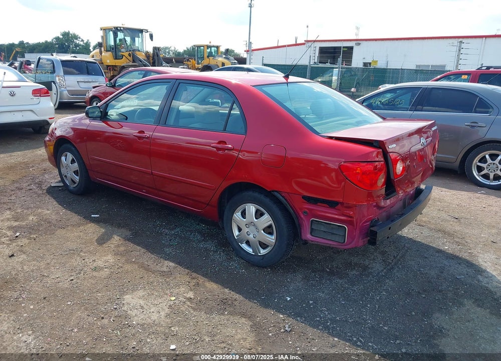 2008 TOYOTA COROLLA LE VIN: 2T1BR32EX8C894325