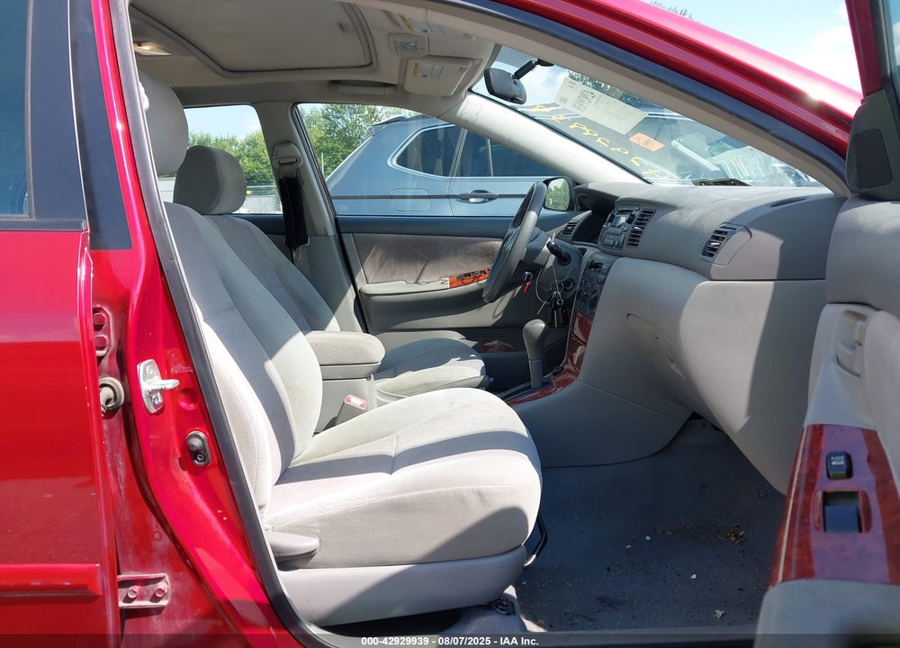 2008 TOYOTA COROLLA LE VIN: 2T1BR32EX8C894325