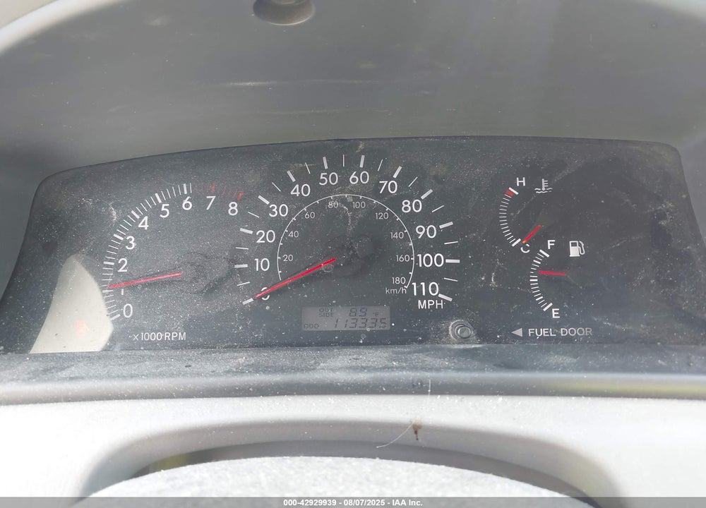 2008 TOYOTA COROLLA LE VIN: 2T1BR32EX8C894325