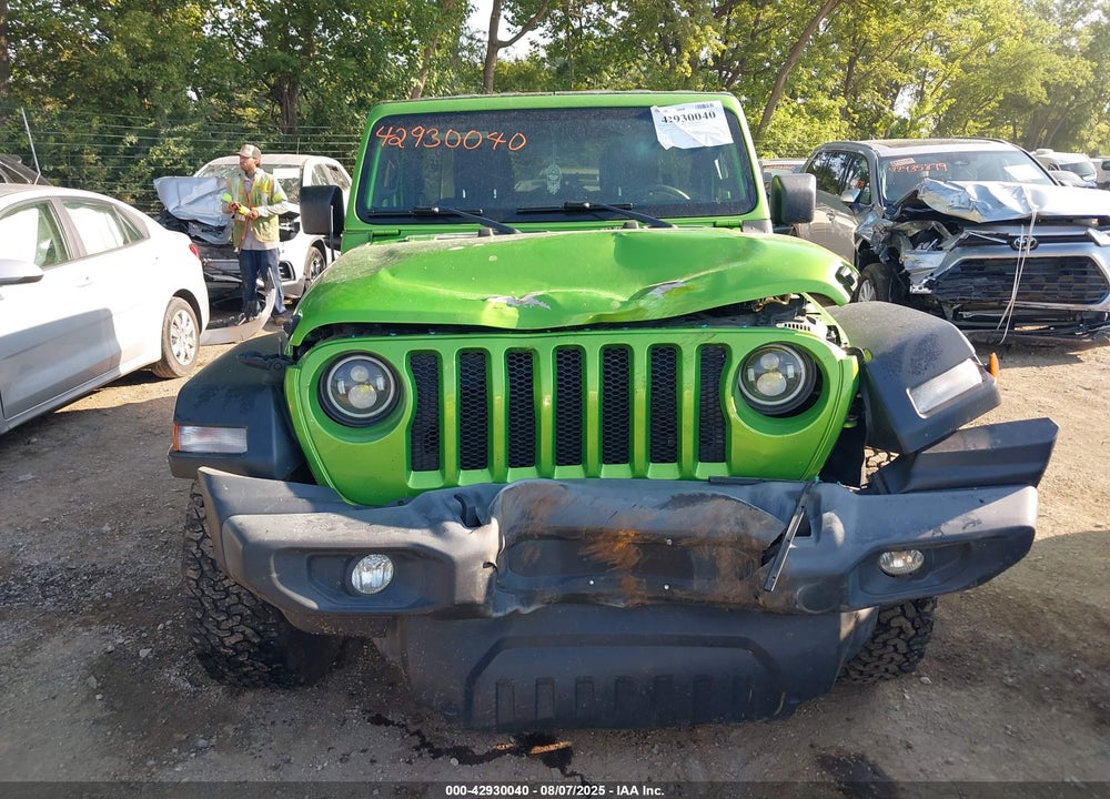 2018 JEEP WRANGLER UNLIMITED VIN: 1C4HJXDN9JW245389