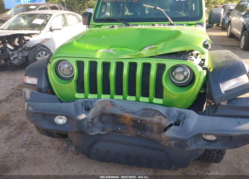 2018 JEEP WRANGLER UNLIMITED VIN: 1C4HJXDN9JW245389