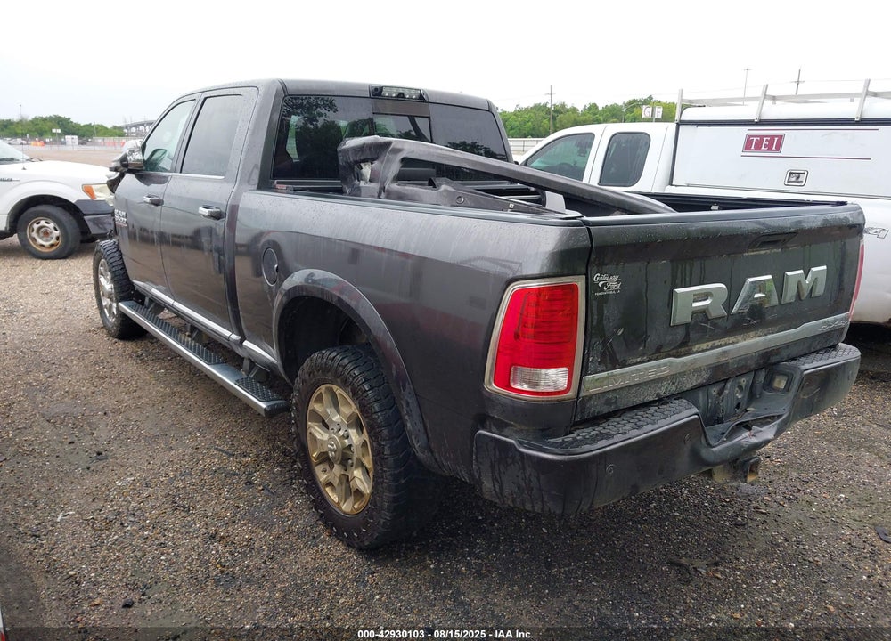 2016 RAM 3500 LONGHORN LIMITED VIN: 3C63R3FL7GG346100