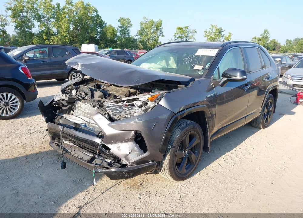 2019 TOYOTA RAV4 HYBRID VIN: JTMEWRFV0KJ010035
