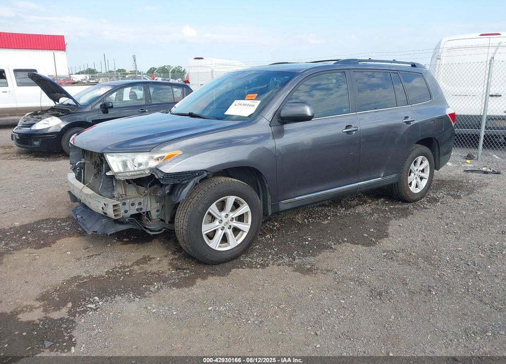 2012 TOYOTA HIGHLANDER VIN: 5TDZK3EH7CS082540