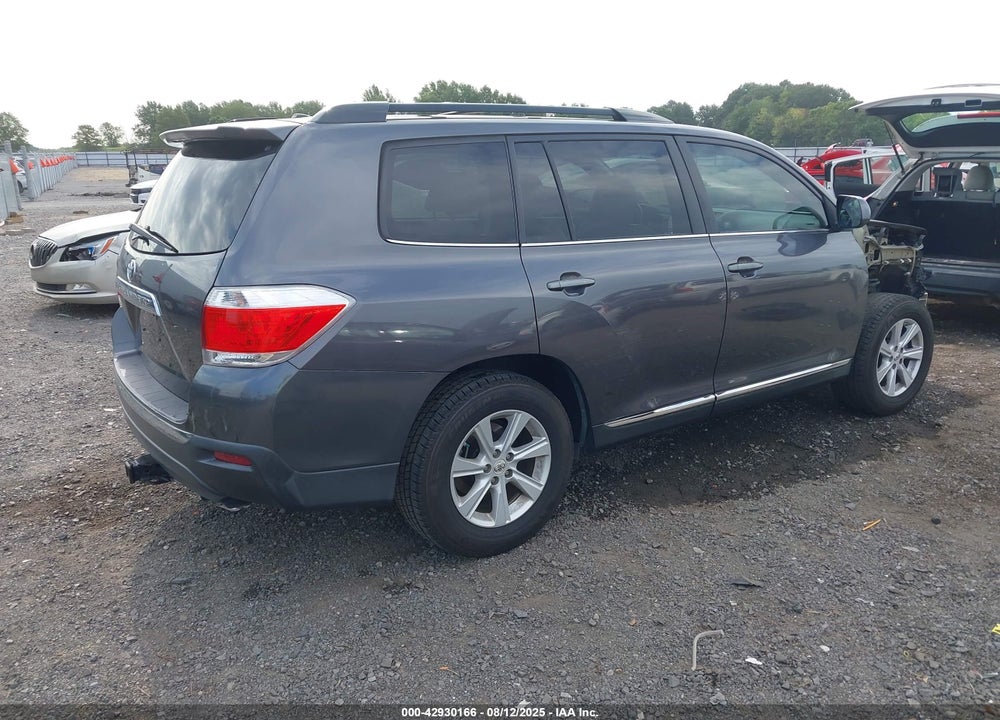 2012 TOYOTA HIGHLANDER VIN: 5TDZK3EH7CS082540