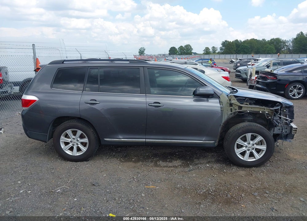 2012 TOYOTA HIGHLANDER VIN: 5TDZK3EH7CS082540