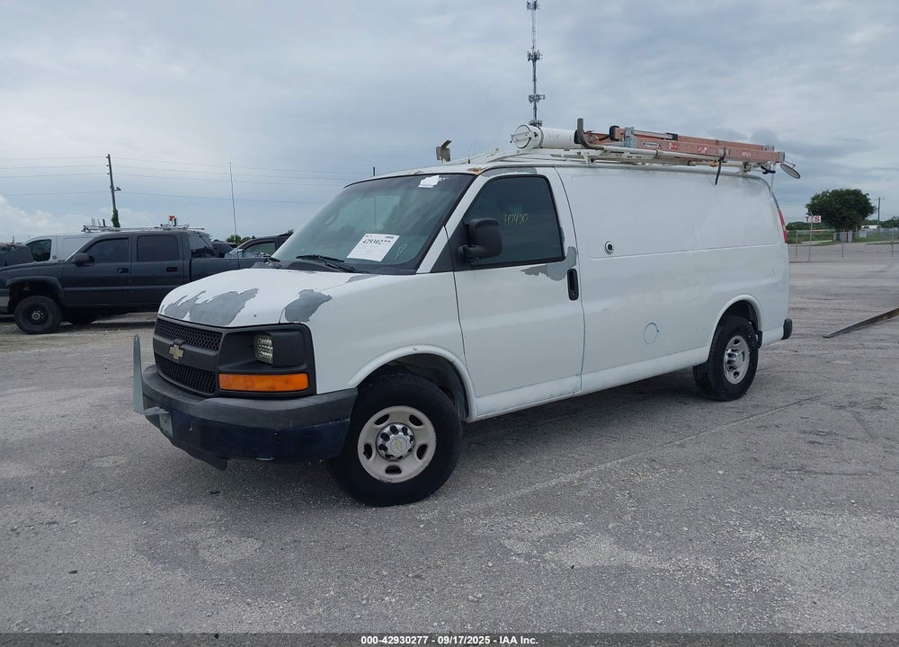 2012 CHEVROLET EXPRESS 2500 WORK VAN VIN: 1GCWGFCA7C1180069