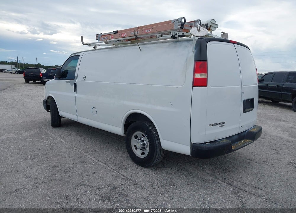 2012 CHEVROLET EXPRESS 2500 WORK VAN VIN: 1GCWGFCA7C1180069