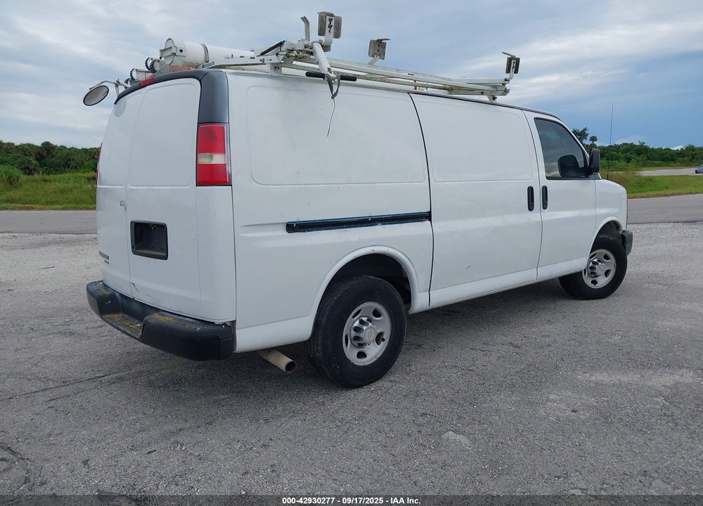 2012 CHEVROLET EXPRESS 2500 WORK VAN VIN: 1GCWGFCA7C1180069