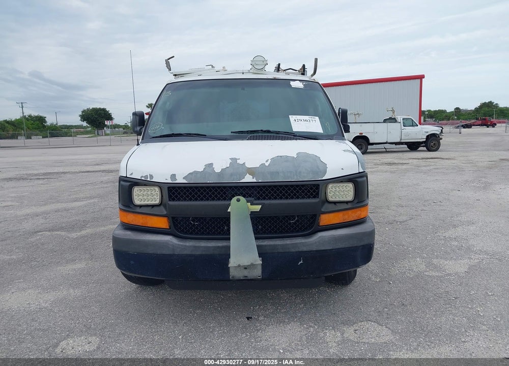 2012 CHEVROLET EXPRESS 2500 WORK VAN VIN: 1GCWGFCA7C1180069