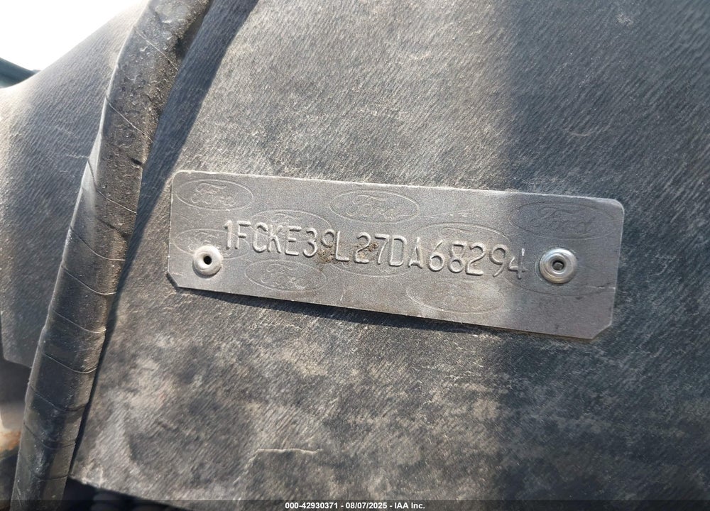 2007 FORD E-350 STRIPPED VIN: 1FCKE39L27DA68294