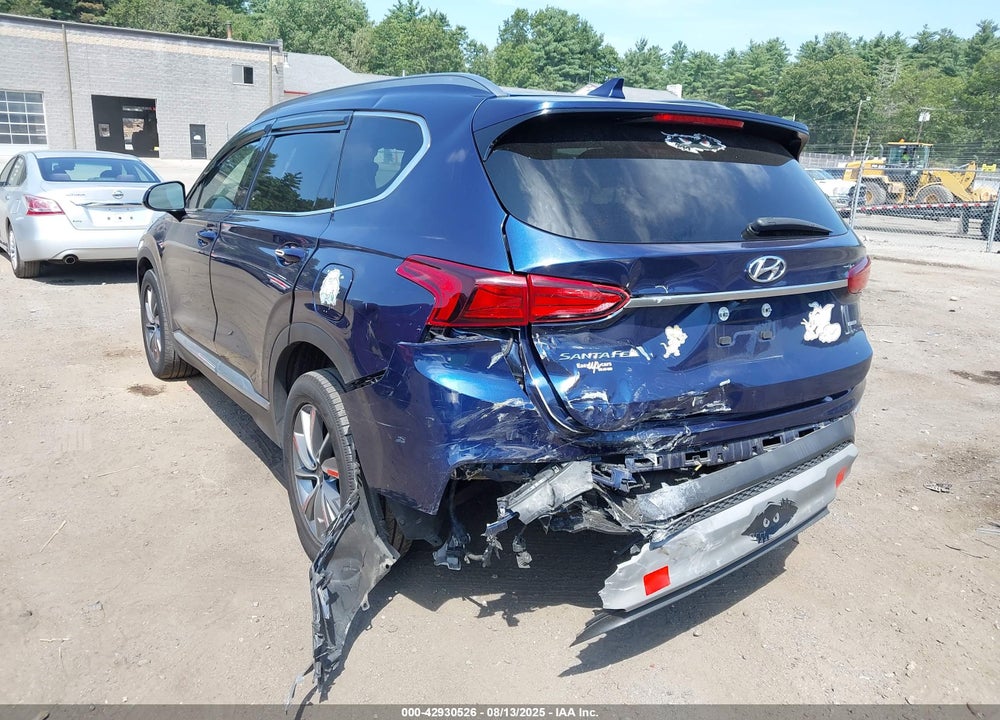 2019 HYUNDAI SANTA FE VIN: 5NMS3CAD9KH072482