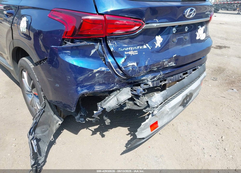 2019 HYUNDAI SANTA FE VIN: 5NMS3CAD9KH072482