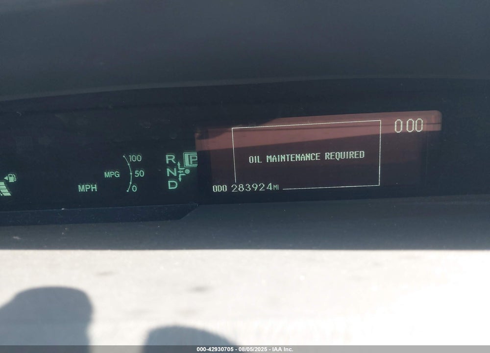 2010 TOYOTA PRIUS IV VIN: JTDKN3DU0A0214920