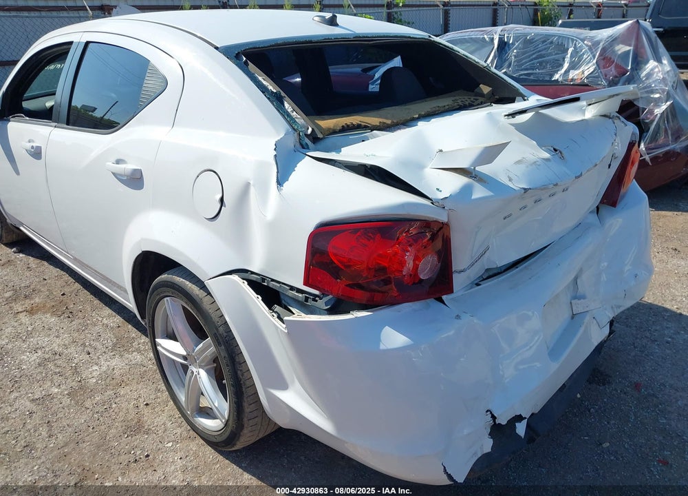 2013 DODGE AVENGER VIN: 1C3CDZAG4DN750659