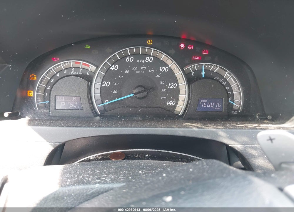2012 TOYOTA CAMRY VIN: 4T1BF1FK5CU557520