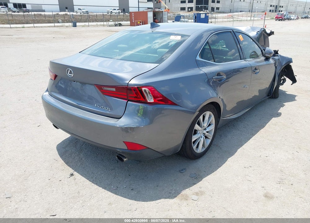 2016 LEXUS IS 200T VIN: JTHBA1D28G5014232