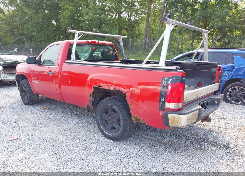 2007 GMC SIERRA 1500 VIN: 1GTEC14C47Z536494