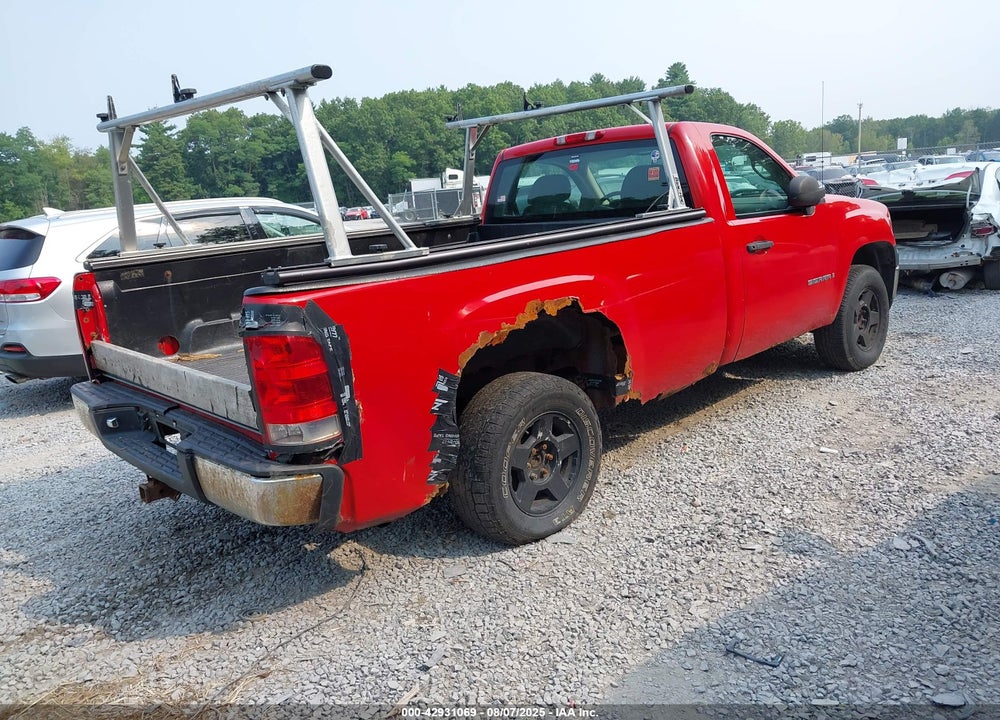 2007 GMC SIERRA 1500 VIN: 1GTEC14C47Z536494