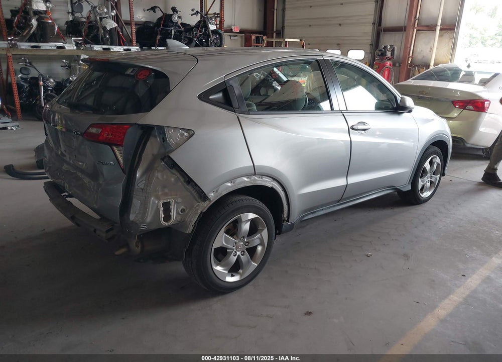 2019 HONDA HR-V VIN: 3CZRU6H31KG702513