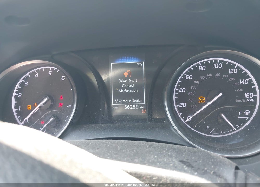 2021 TOYOTA CAMRY VIN: 4T1G11AK5MU552122